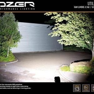 Lazer® Utility 80 HD – 110x110mm. 8820 Lumen.