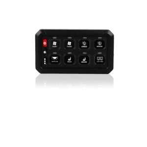 Lumen kontrollpanel – 8 knapper med strømfordeling