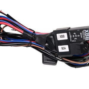 Luxtar Relekabelsett, master og slave – 12 Volt, 80 Amp rele, 40 Amp sikring