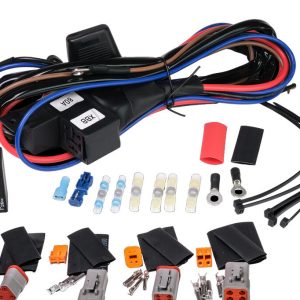 Luxtar Relekabelsett, master og slave – 12 Volt, 80 Amp rele, 40 Amp sikring