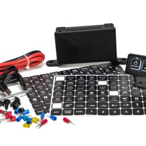 Luxtar switche panel – 12-24 Volt, 4 kanaler, 2x10A, 2x20A