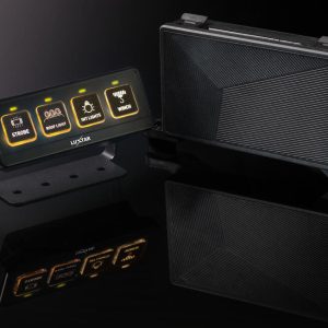 Luxtar switche panel – 12-24 Volt, 4 kanaler, 2x10A, 2x20A