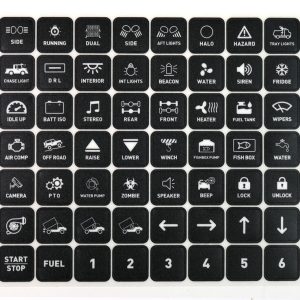 Luxtar switche panel – 12-24 Volt, 4 kanaler, 2x10A, 2x20A