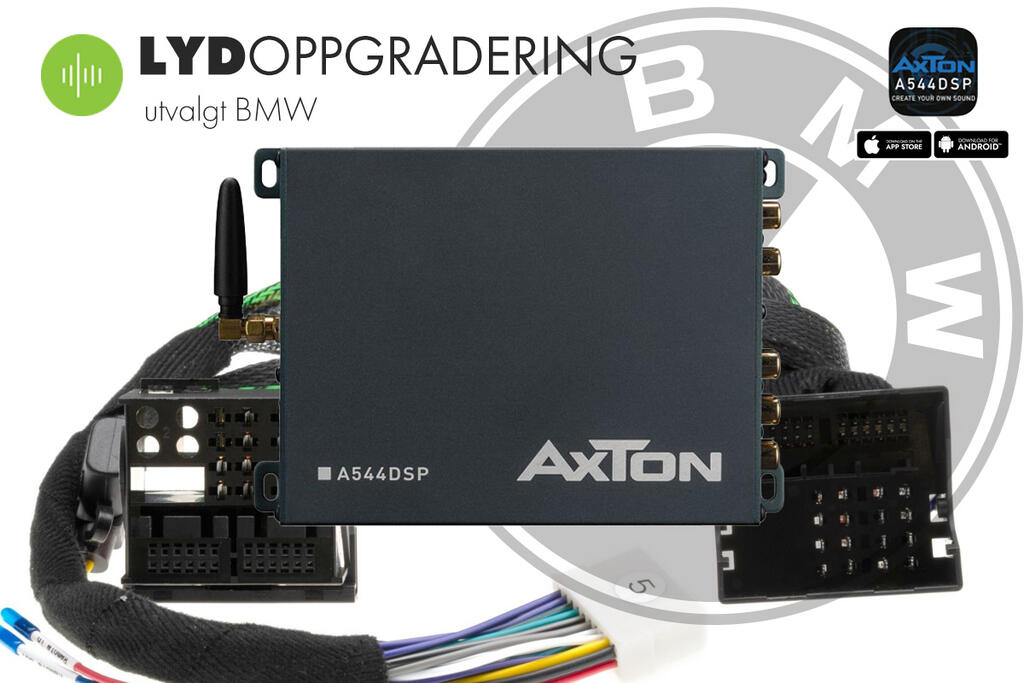 Lydoppgradering BMW – Plug & Play DSP forsterker