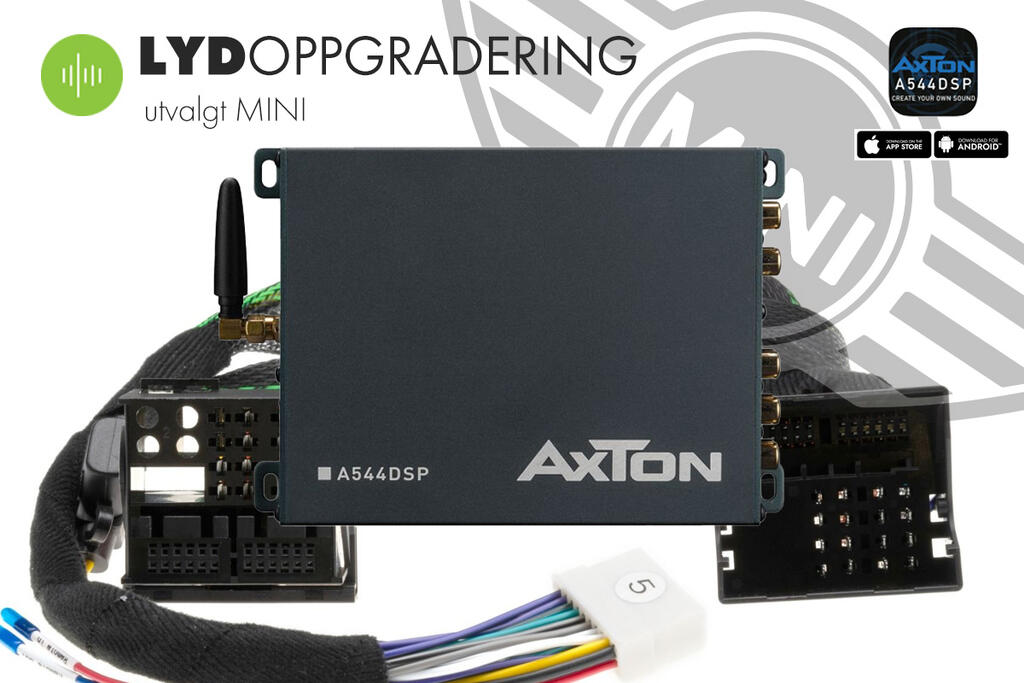 Lydoppgradering MINI – Plug & Play DSP forsterker