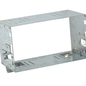 Monteringsramme 2-DIN – Citroen Fiat Peugeot, (sort)