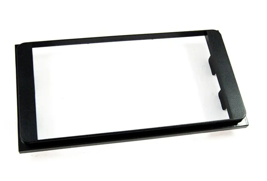 Monteringsramme 2-DIN – Toyota/Subaru m/Wide 2-DIN form (Sort)