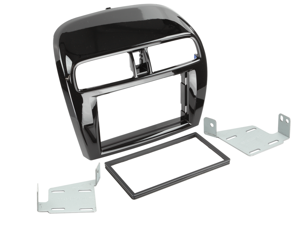 Monteringsramme 2-DIN, Mitsubishi – Mirage/Space Star 2013> Piano black