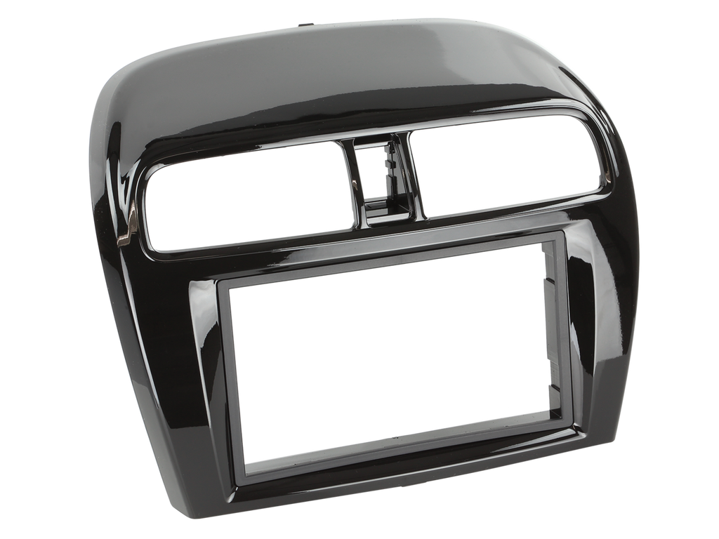 Monteringsramme 2-DIN, Mitsubishi – Mirage/Space Star 2013> Piano black