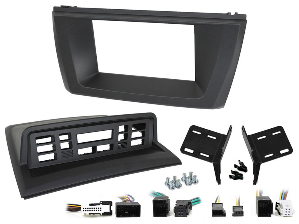 Monteringsramme 2-DIN, sort BMW X3 (E83) – BMW X3 (E83) 2004 – 08/2010
