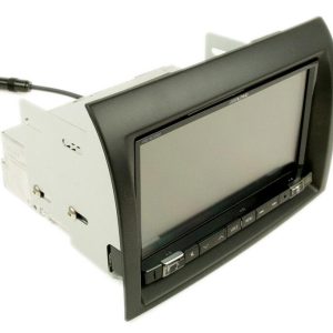 Monteringsramme 2-DIN, sort – Citroën, Fiat, Peugeot