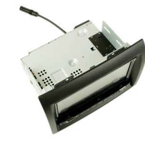 Monteringsramme 2-DIN, sort – Citroën, Fiat Ducato, Peugeot