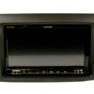 Monteringsramme 2-DIN, sort – Citroën, Fiat Ducato, Peugeot
