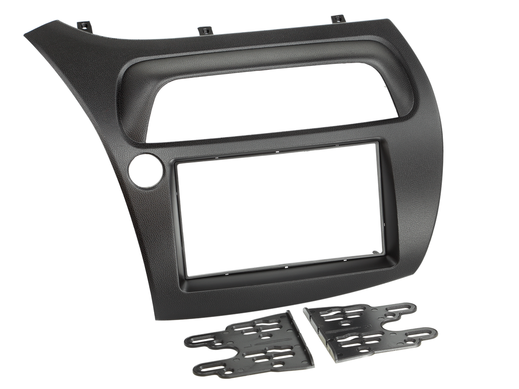 Monteringsramme, 2DIN – Honda Civic 2006-2012 Svart