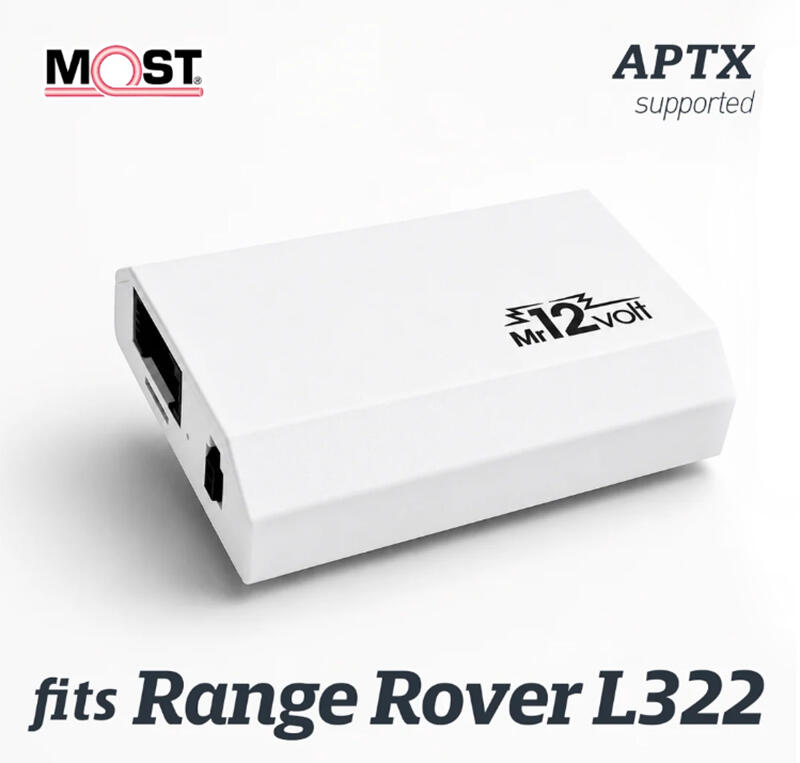 Mr12volt blåtann adapter, Range Rover – Passer: Range Rover L322 (2005-2009)
