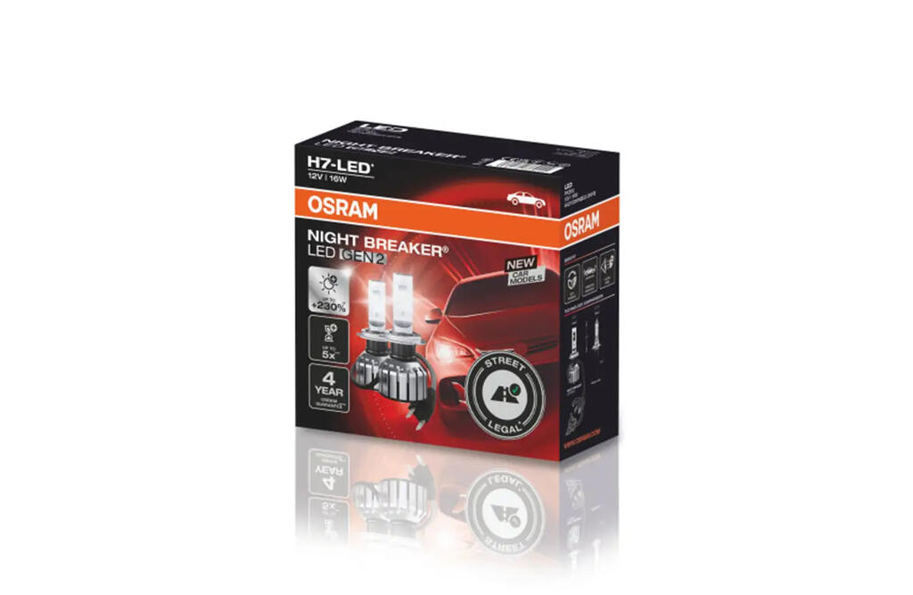 OSRAM NIGHT BREAKER LED SMART H7 (par) – H7 Street Legal