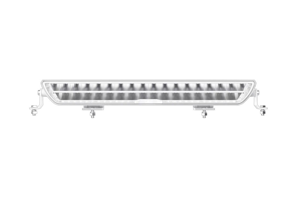 OZZ DRB1 P20″ fjernlys kurvet – Dobbel ledbar m/pos.lys Hvitt hus