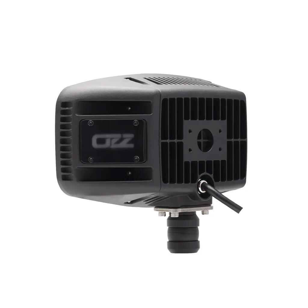 OZZ LED brøytelys h/v – 4 LED nærlys,fjernlys m/varme