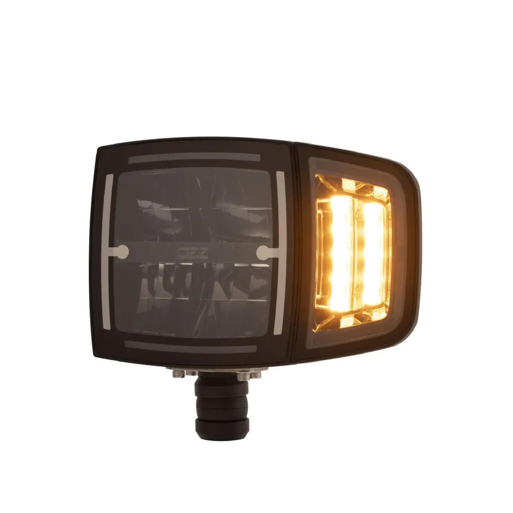 OZZ LED brøytelys h/v – 4 LED nærlys,fjernlys m/varme