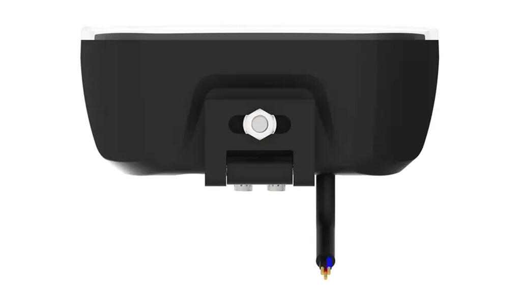 OZZ Ryggelys Led m/varsellys – AR/R65-godkjent Sort hus