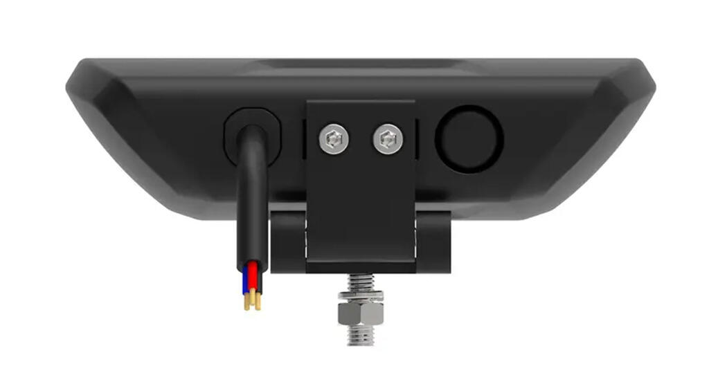 OZZ Ryggelys Led m/varsellys – AR/R65-godkjent Sort hus