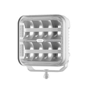 OZZ SQR 7″ fjernlys 178mm (Hvit hus) – med park- og varsellys, 14000 lumen