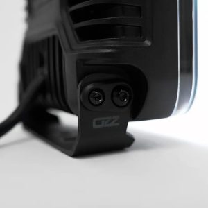 OZZ SQR 7″ fjernlys 178mm (Sort hus) – med park- og varsellys, 14000 lumen