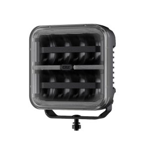 OZZ SQR 7″ fjernlys 178mm (Sort hus) – med park- og varsellys, 14000 lumen