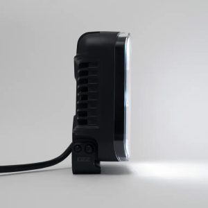 OZZ SQR 7″ fjernlys 178mm (Sort hus) – med park- og varsellys, 14000 lumen