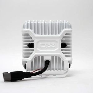 OZZ SQR 9″ fjernlys 210mm (Hvit hus) – med park- og varsellys, 21000 lumen