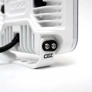 OZZ SQR 9″ fjernlys 210mm (Hvit hus) – med park- og varsellys, 21000 lumen