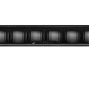 OZZ XB1 20″ fjernlys ledbar kurvet – uten posisjonslys, sort hus