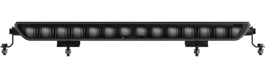 OZZ XB1 20″ fjernlys ledbar kurvet – uten posisjonslys, sort hus