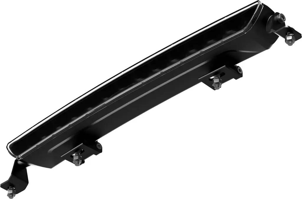OZZ XB1 20″ fjernlys ledbar kurvet – uten posisjonslys, sort hus