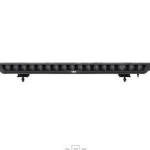 OZZ XB1 P27″ fjernlys ledbar kurvet – ledbar kurvet m/posisjonslys Sort hus