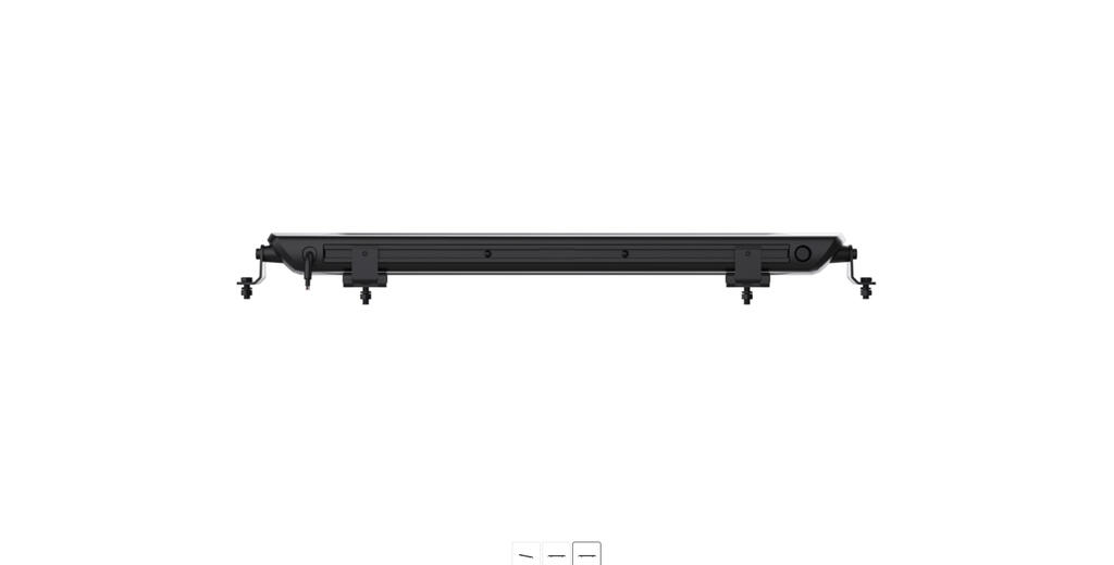 OZZ XB1 P27″ fjernlys ledbar kurvet – ledbar kurvet m/posisjonslys Sort hus