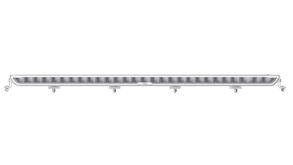 OZZ XB1 P52″ fjernlys – ledbar m/posisjonslys hvit hus