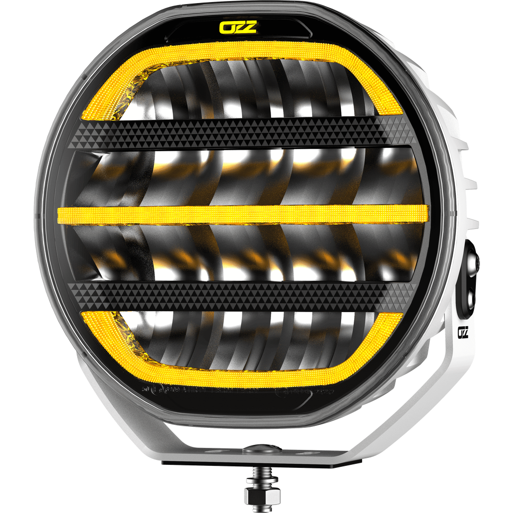 OZZ XR2 P7″ LED ekstralys, (HVITT HUS) – 7200lm 80W