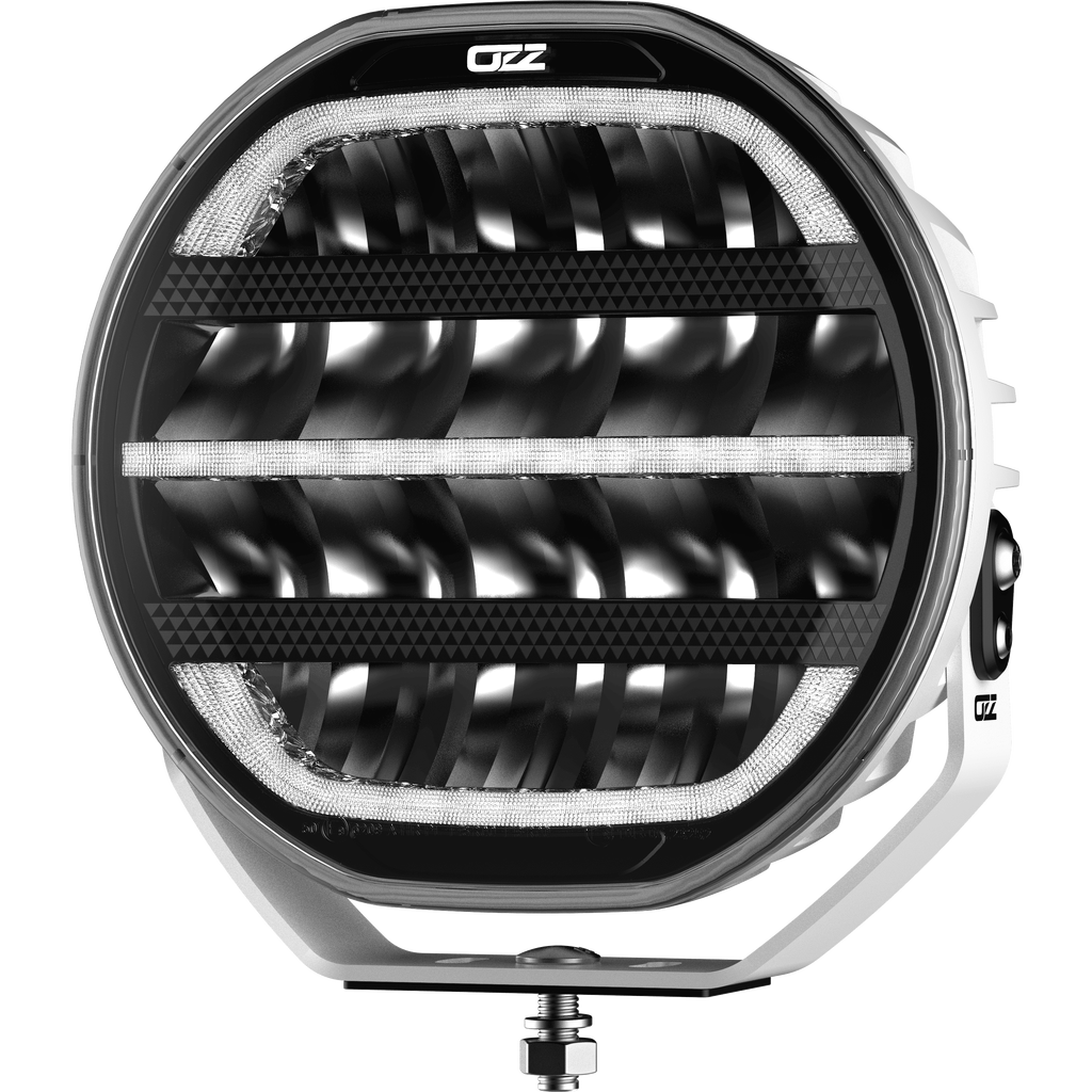 OZZ XR2 P7″ LED ekstralys, (HVITT HUS) – 7200lm 80W