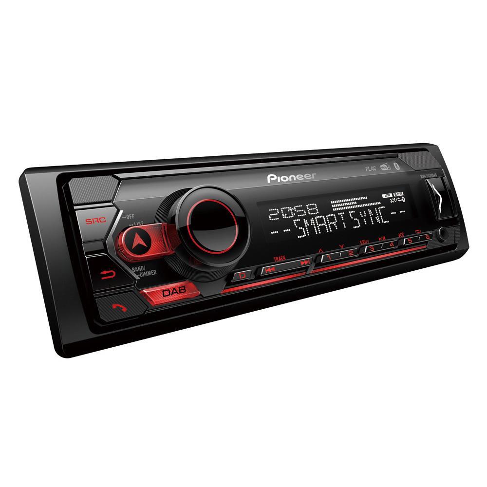 Pioneer MVH-S420DAB – hovedenhet – BT, DAB+, USB, AUX, ikke CD