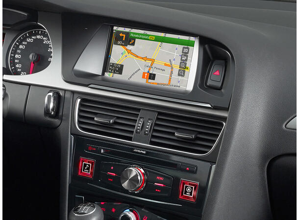 Alpine X703D-A4 – biltilpasset AVN radio