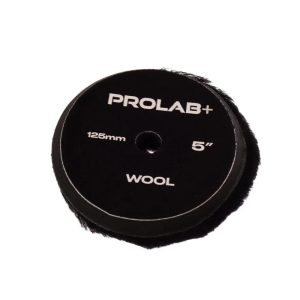 Prolab+ Wool polishing pad – Passer til 125mm bakplate, Ullpute