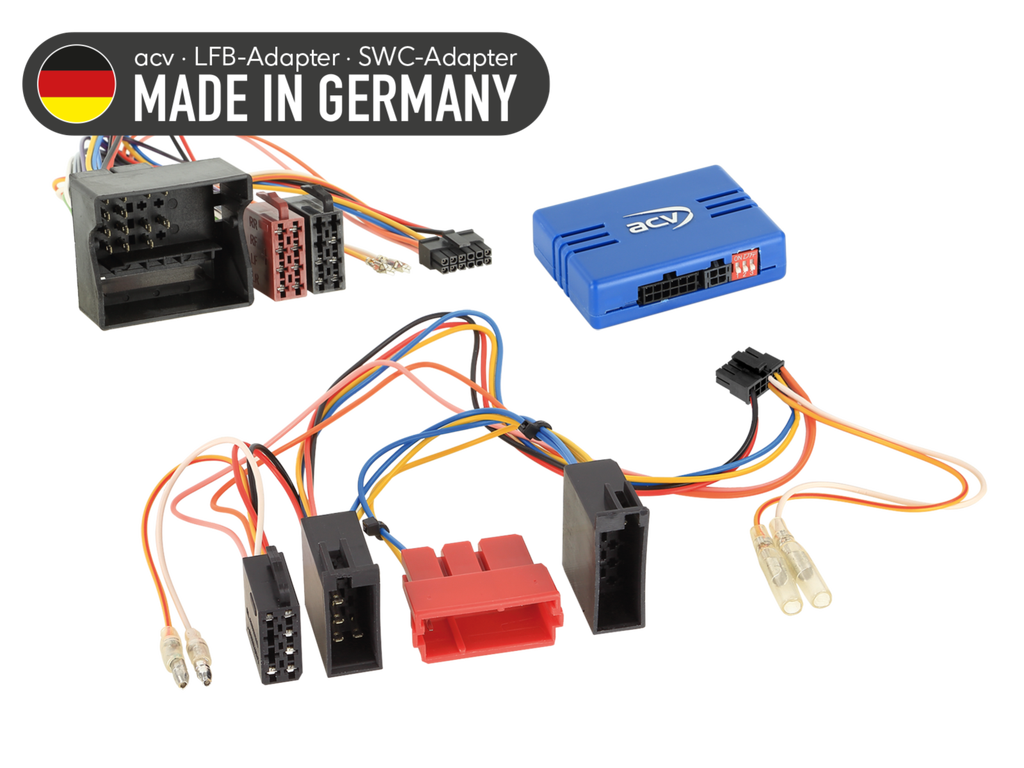 Rattadapter VW/Smart/Mercedes – ISO og Quadlock