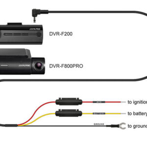 Reservedel Alpine DVR* – strømkabel