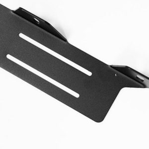 Skiltbrakett Rustfri – For fire lamper. Sortlakkert.