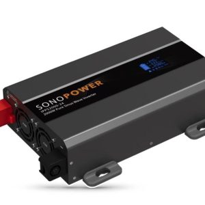 Sonopower strøminverter 2000W – Omformer, 24V->230, ren sinus kurve