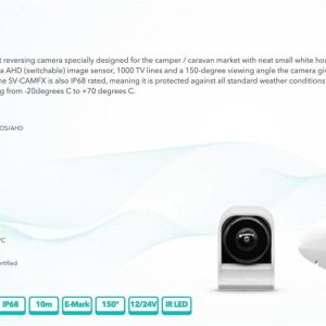 Sonovision SV-CAMPW – Universalt ryggekamera