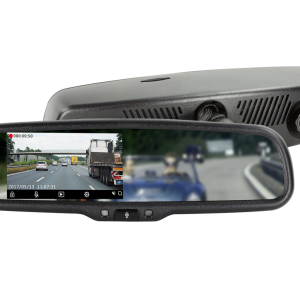Speilmonitor m/dash cam – 4,3″, HD Dashcam, 1X video inn
