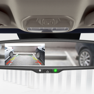 Speilmonitor m/dash cam – 4,3″, HD Dashcam, 1X video inn