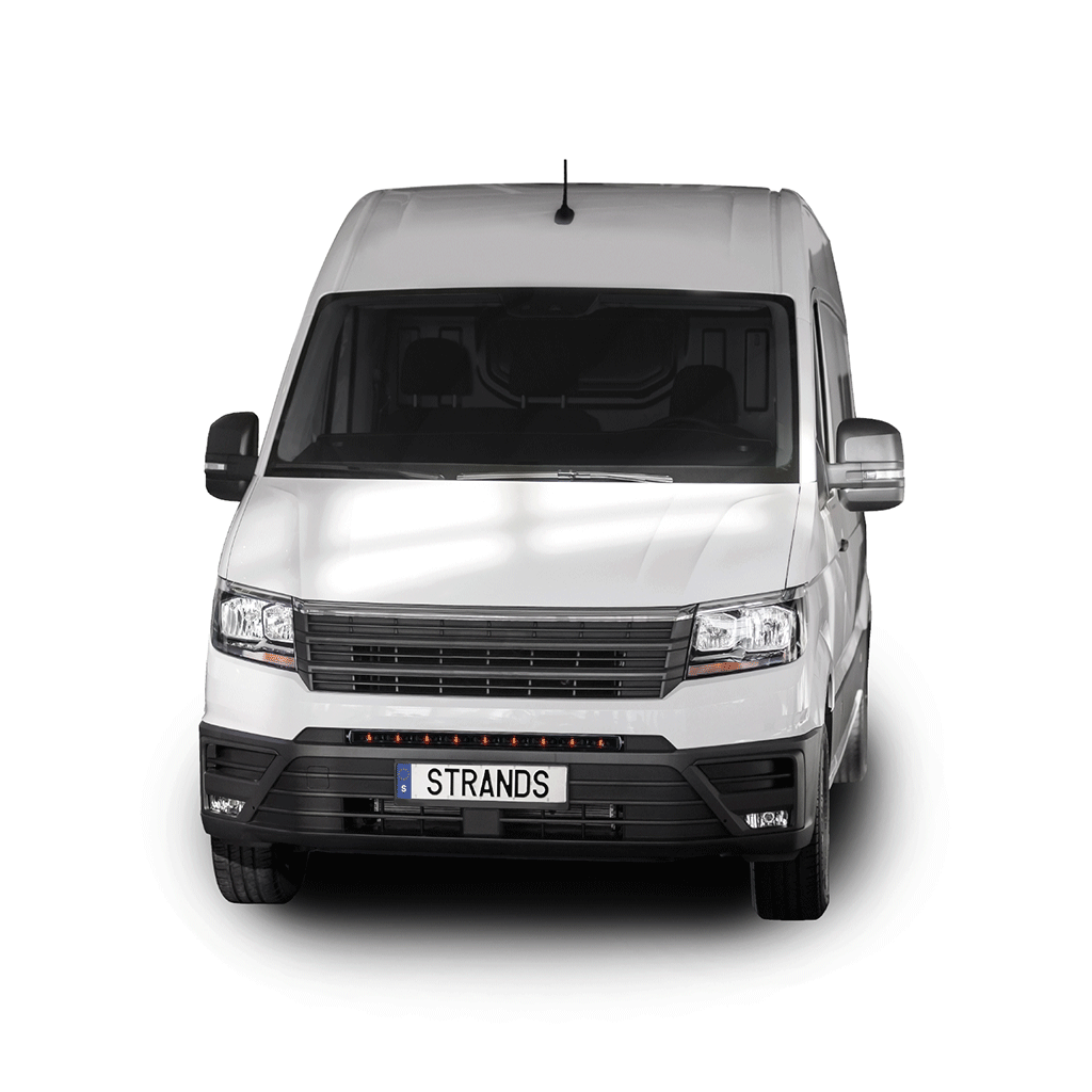 Strands LED-lyspakke VW CRAFTER/MAN TGE – VW Crafter/MAN TGE 2017-> 14″ Nuuk black
